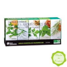 Coffret 5 huiles culinaires bio*