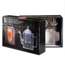 Coffret thé vert bio mandarine + théière