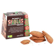 Biscuits thé noir & amande bio*