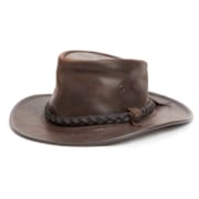 Chapeau cuir australien L