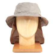 Chapeau avec saharienne amovible