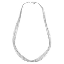 Collier Liquid Silver