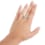 Bague atri réglable en argent