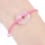 Bracelet donut quartz rose Bracelet donut quartz rose