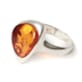 Bague coquille d'ambre
