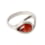 Bague en ambre et argent