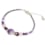 Bracelet macramé Améthyste et Jaspe Bracelet macramé Améthyste et Jaspe