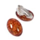 Boucles d'oreilles clips en ambre