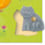 Encastrements gros boutons Ferme bois