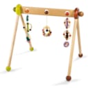 Portique jeux d'éveil bois