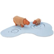 Hippopotames en bois