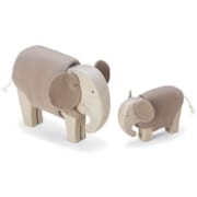 Eléphants bois