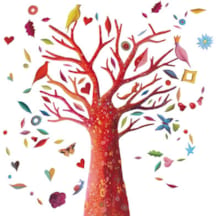 Stickers l'arbre à poèmes