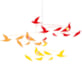 Mobile des oiseaux en harmonie