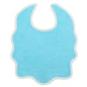 Bavoir coton bio turquoise