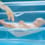 Hamac de bain bleu
