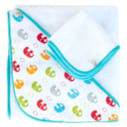 Sortie de bain coton éléphants