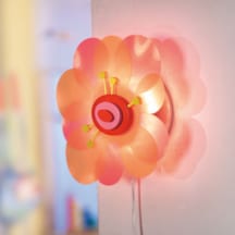 Applique veilleuse fleur