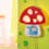 Applique veilleuse bois champignon