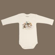 Body coton bio manches longues 2 ans