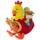 Poule d'activités tissu