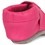Chausson cuir fuschia