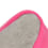 Chausson cuir fuschia