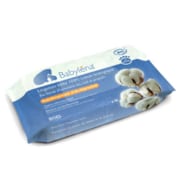 60 lingettes biodégradables coton bio