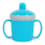 Tasse d'apprentissage bleue à anses