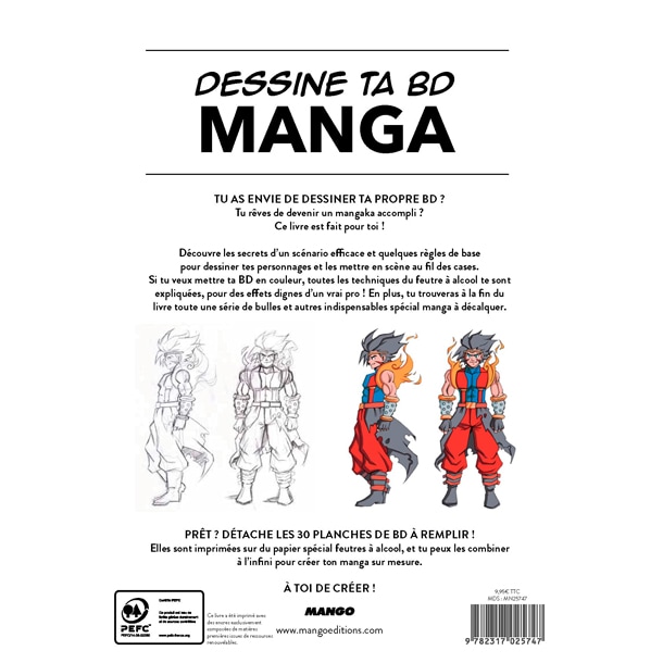 Dessine Ta Bd Manga Nature D Couvertes