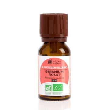 Huile essentielle bio* géranium rosat