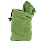 Serviette de yoga verte