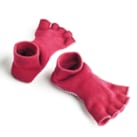 Chaussettes de yoga roses
