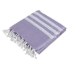 Grand drap de hammam lilas