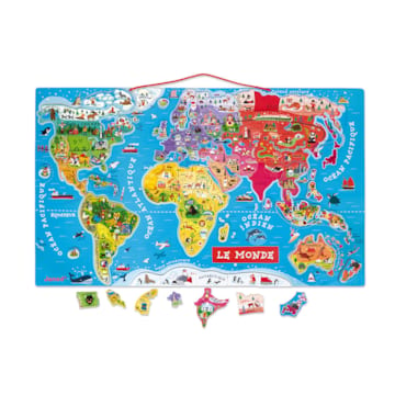 Mappemonde magnétique