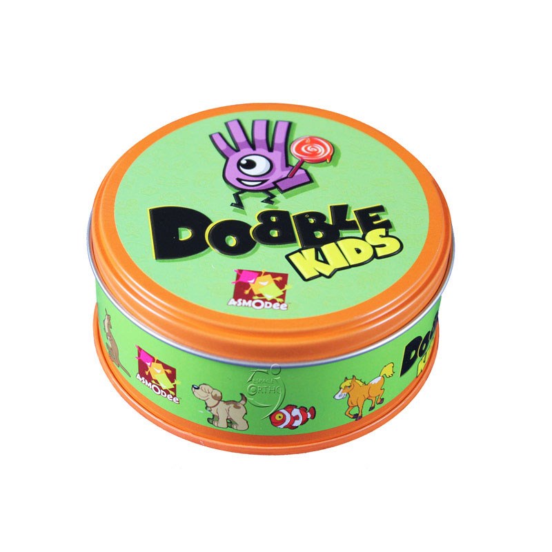 Asmodée  Dobble Party Pack : Dobble Kids & Dobble Circus  pas cher Achat /