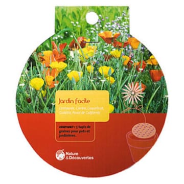 Tapis de graines à semer jardin facile