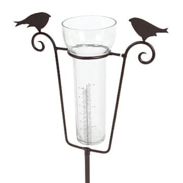 Pluviomètre verre épais