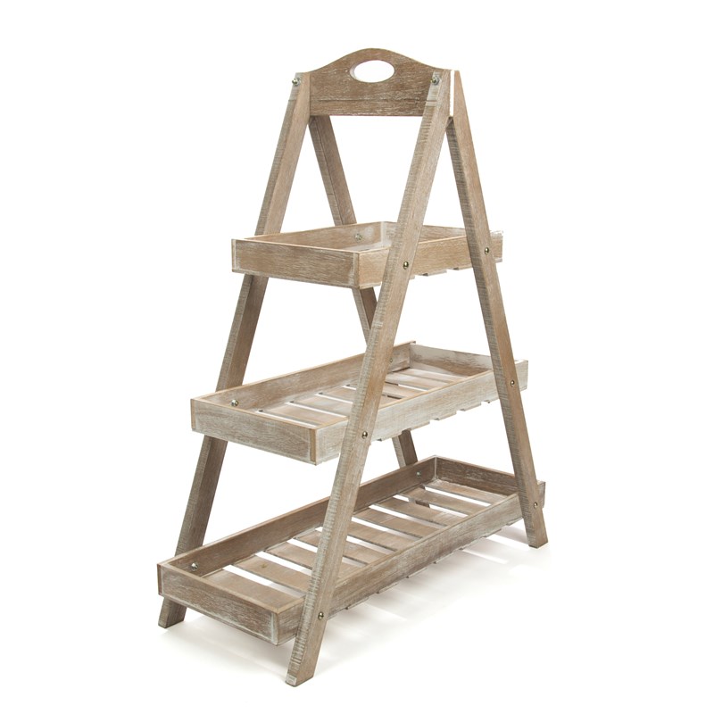 etagere bois 3 etages
