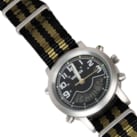 Montre 2 fuseaux Vortex kaki
