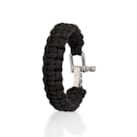 Bracelet de survie noir