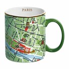 Tasse carte de Paris