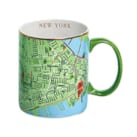 Tasse carte de New York