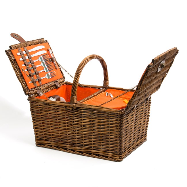 Panier à piquenique osier Nature & Découvertes