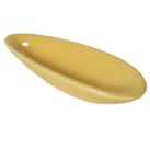 Petit porte-encens pétale beige