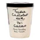 Fondue chocolat noir 70%