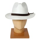 Panama tressé blanc