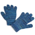Gants bleus pour écran tactile