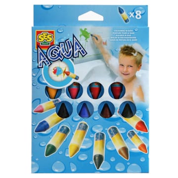 Crayons de couleur de bain