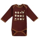 Body chataignes 3-6 mois